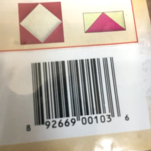 Guidelines 4 quilting Triangle additions NWT - Picture 11 of 11